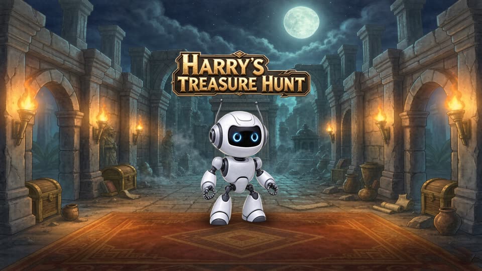 Harry's Treasure Hunt cover